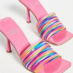 Jeffrey Campbell Pink Strappy Morine Heels
